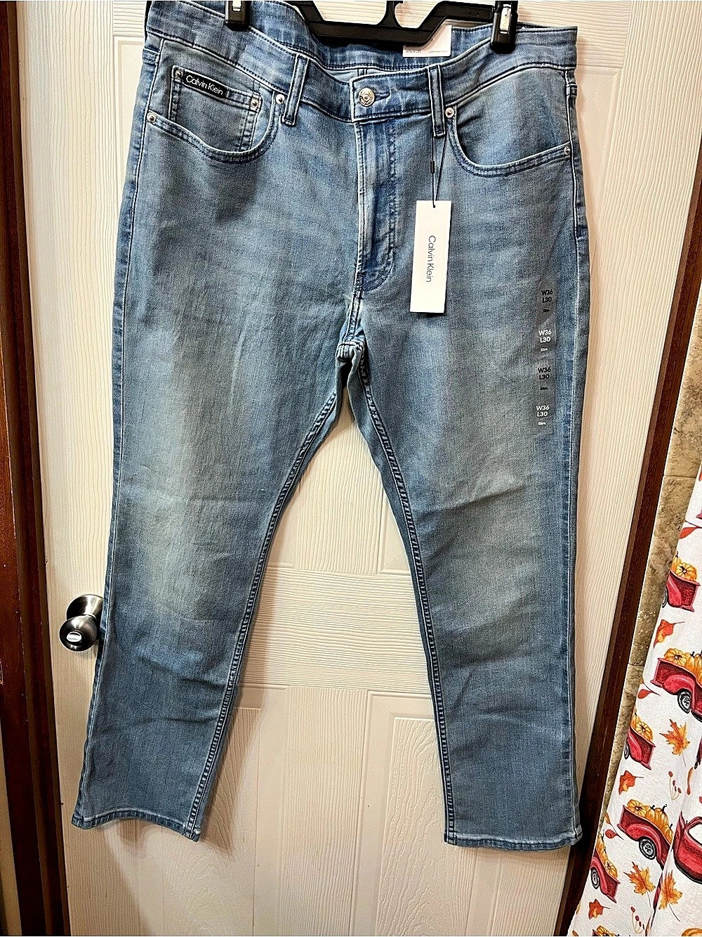 Calvin Klein Jeans Slim Fit High Stretch Men's Jeans Waist 36